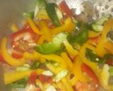 A picture of step 4 of Red sauce pasta.