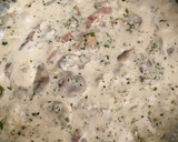 Foto del paso 3 de la receta: Tallarines a la carbonara con champiñones