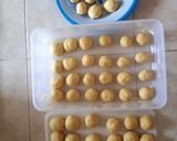 Foto langkah ke 7 dari resep Donat (tanpa diuleni lama).