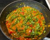 A picture of step 8 of Thai Ginger Curry.