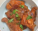 A picture of step 12 of Kadhai Chicken Indian Restaurant Style.