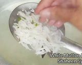 A picture of step 3 of White mutton biryani.