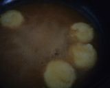 A picture of step 4 of Shahi Raajbhog with Rabdi.