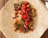 Φωτογραφία βήματος 8 της συνταγής Fajitas με κοτόπουλο