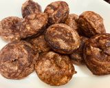 A picture of step 5 of Red raw rice unniyappam.