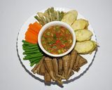 รูปขั้นตอนการทำที่ 4 ของ หน่อไม้ต้มย่านาง (เจ)