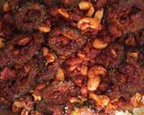 A picture of step 5 of Bitter gourd cashew pickle.