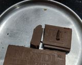 A picture of step 1 of Roasted Nuts Chocolate Fudge.