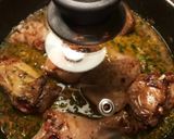 Foto del paso 20 de la receta Pollo al limón, en salsa de hígado y ajos