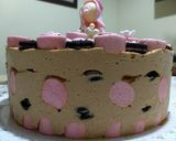 Foto del paso 11 de la receta: Torta helada dulce de leche, oreo y malvaviscos para babyshower