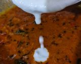 A picture of step 6 of Rajasthani style Papad sabji.