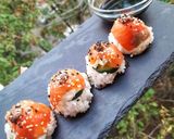 Pas rețetă Sushi la cofrag 🍣 8 fotografie