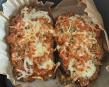 Foto del paso 8 de la receta: Berenjena rellena de carne y pisto en AirFryer