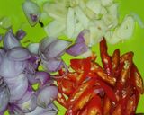 Foto langkah ke 1 dari resep Oseng Daun Melinjo Tempe Semangit.