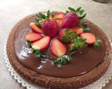 Foto del passaggio 1 della ricetta Crostata morbida al cioccolato e fragole