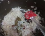 A picture of step 2 of Egg Curry.