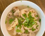 Hình bước làm 3 của món Sườn heo hầm củ sen đơn giản
