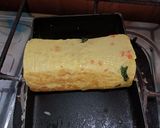 Foto langkah ke 4 dari resep Nasi Kelor Gulung Telur.