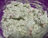 A picture of step 5 of Chicken and Avocado Salad 🥑.