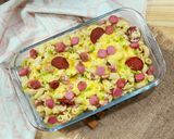 Foto del paso 7 de la receta: 🧀🔋Mac and cheese reloaded 🔋🧀Salsa de queso, salchicha y pepperoni para pastas
