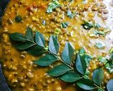 A picture of step 1 of Sweet and sour moong curry..!!!.