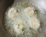 A picture of step 3 of Sabudana Vada (Party Time)🧡🧡.