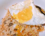 Hình bước làm 6 của món Cơm chiên kim chi