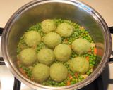 Foto del passaggio 7 della ricetta Polpette di baccelli di piselli pepe di sichuan e piselli