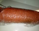 Redvelvet swiss roll recipe step 4 photo