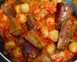 Foto langkah ke 4 dari resep Balado Terong dan Bakso.