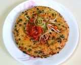 A picture of step 3 of Rice pancake ~ Korean flavor.
