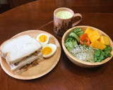 蒲燒鰻吐司·鮮蔬沙拉的食譜步驟2照片