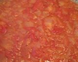 Foto del paso 6 de la receta: Falsos tallarines de calabacin con salsa de tomate, atún y huevo