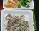 Foto langkah ke 1 dari resep Ikan Tongkol suwir pedas.