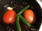 Nopales con carne en salsa roja 🍅