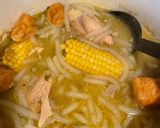 Hình bước làm 2 của món Bánh canh cua thịt gà