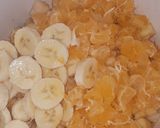 Foto del paso 1 de la receta Gelatina de ensalada de frutas 🍓🍐🍒🍎🍇🍌🍍🍊🥝🍑🍏