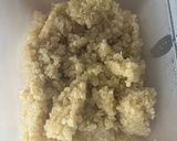 Foto del paso 5 de la receta Berenjenas Rellenas de Quinoa y Atún, Gratinadas con Queso Azul y Pecorino!!!!!
