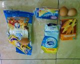 Foto langkah ke 1 dari resep Pie Susu Teflon Anti Gagal.