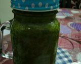 A picture of step 5 of Chatpati green Chutney.