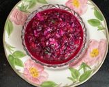 A picture of step 2 of Dragon Fruit Salsa.