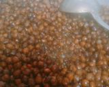A picture of step 9 of Kala chana-Ashtami prasad.