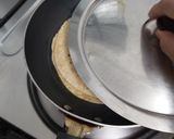 A picture of step 9 of Cheesy Quesadillas using Leftovers.