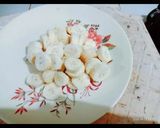A picture of step 2 of Yummy tasty copra banana dry fruit Burfi.