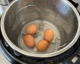 A picture of step 1 of 🥚 Boiled eggs - perfectly peeled with a pressure cooker.