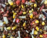 A picture of step 6 of Kala Chana Chaat.
