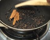 A picture of step 1 of Spicy Walnuts Masala Chicken Curry.