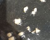 A picture of step 1 of Kadai paneer.