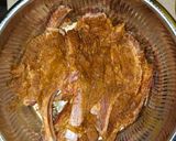 A picture of step 1 of Christmas special Honey pork chops.