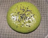 Une image de l'étape 3 de Pancakes aux épinards façon Burger.